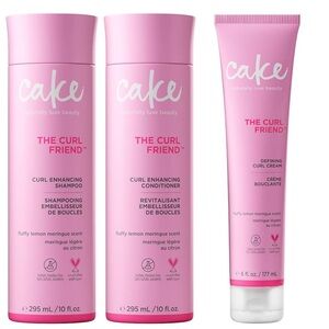 🚀 Cake Beauty Curl Defining Shampoo, Conditioner & Cream Set - 3 Pack!